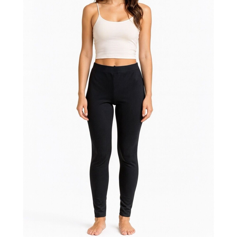 Two by Vince Camuto Womens Small Black Cigarette Pants Slim Leg Trousers